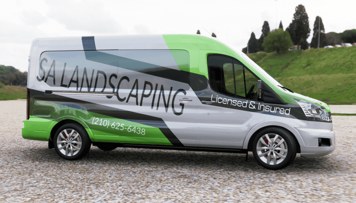 Commercial Van Wrapped by Limitless Wraps 