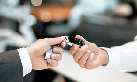 Getting keys to newly wrapped vehicle