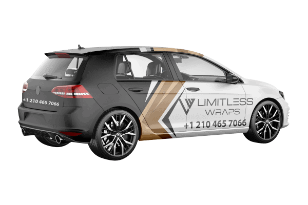 Limitless Wraps Hatchback Partial Pricing