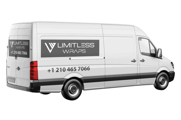 Limitless Wraps - Van Spot Graphic Pricing