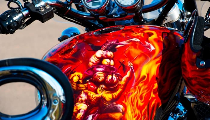 custom motorcycle vinyl wraps