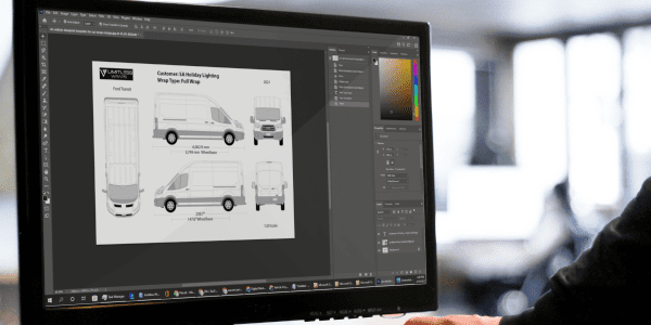 Limitless Wraps Designer using Photoshop